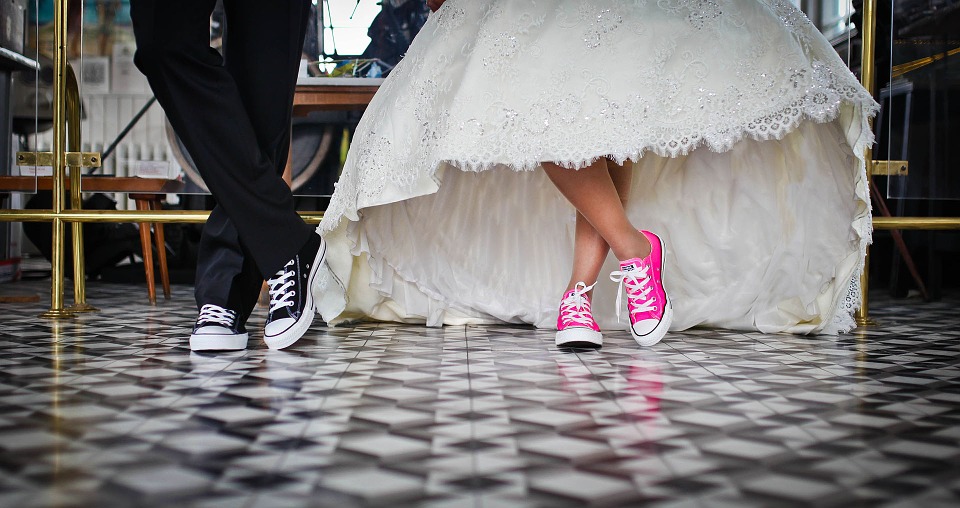 Chuck Taylor wedding attires